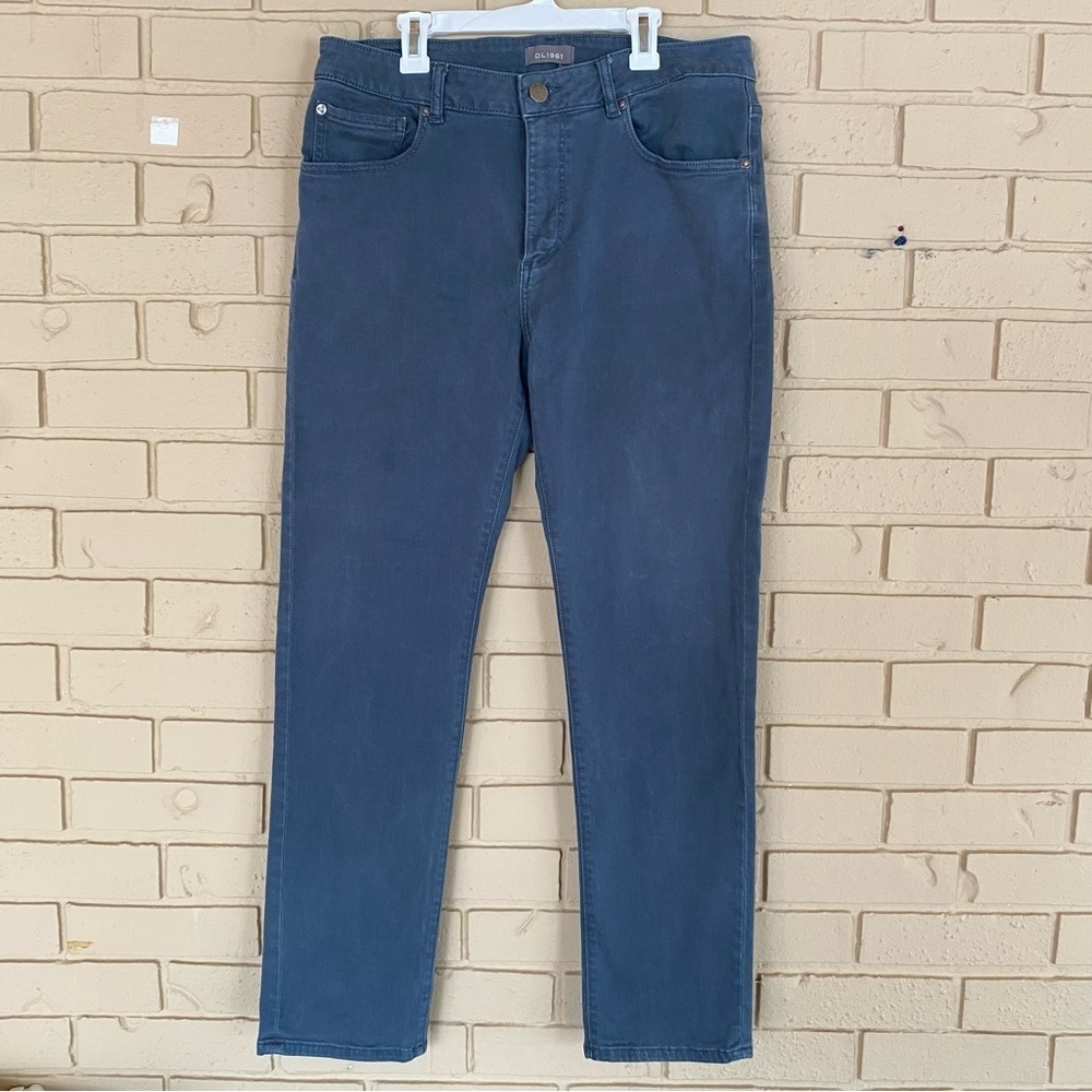 DL1961 Montana Nick Slim Men's Pants Size 34X30 Stretch Blue Casual Preppy